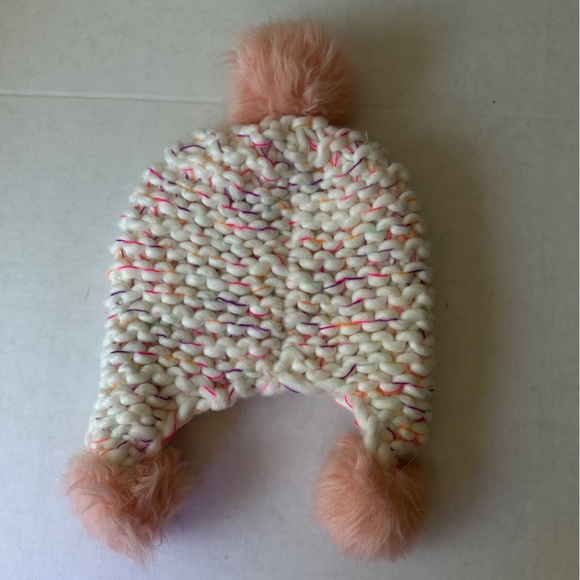 Target Multicolor Knit Hat with Pom Pom - Picture 4 of 4